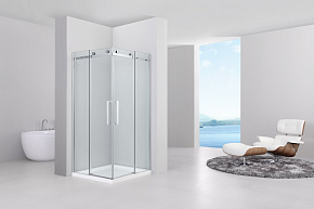 Фото Душевой уголок Black&White Stellar Wind S202 90х90 см