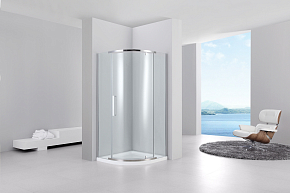 Фото Душевой уголок Black&White Stellar Wind S301 90х90 см