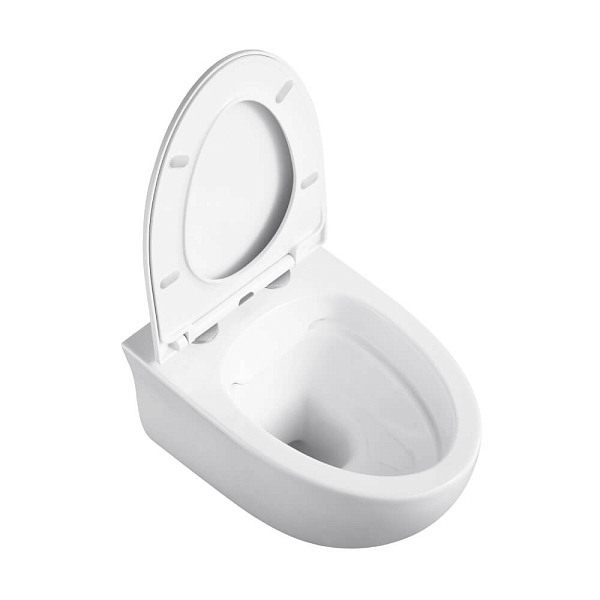 Унитаз подвесной Black&White Universe W-751 , изображение 2