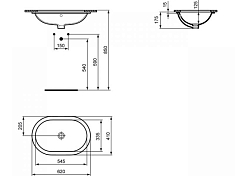 Раковина Ideal Standard Connect E505001 60 см , изображение 2