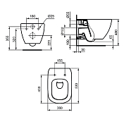 Унитаз подвесной Ideal Standard Tesi T0079V1 , изображение 5