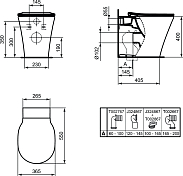 Унитаз приставной Ideal Standard Connect Air AquaBlade E004201 , изображение 5