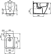 Изображение Биде напольное Ideal Standard Strada II T296901 Биде напольное Ideal Standard Strada II T296901 , изображение 3
