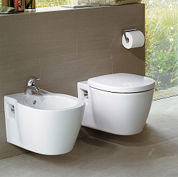Фото Комплект Ideal Standard Connect W220101 (подвесной унитаз + инсталляция + сиденье)