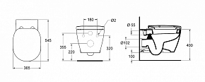 Фото Унитаз подвесной Ideal Standard Connect W941102