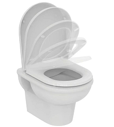 Фото Комплект Ideal Standard Exacto X022601 (подвесной унитаз + инсталляция + сиденье)