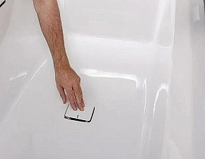 Фото Акриловая ванна Riho Still Smart Plug & Play 170x110 R