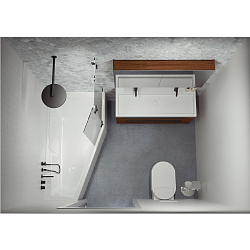 Фото Акриловая ванна Riho Rething Space 160x75 L