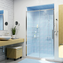 Фото Душевая дверь в нишу Wasserkraft Dinkel 58R05 120 см