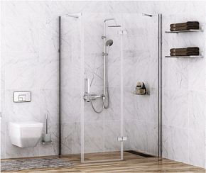 Фото Душевой уголок Wasserkraft Aller 10H07LWHITE 120x90