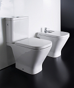 Унитаз-компакт Roca The Gap 342477000 без бачка и сиденья , изображение 5