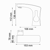 Смеситель Wasserkraft Berkel 4803 для раковины , изображение 7