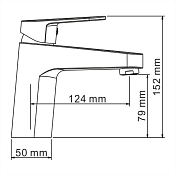 Изображение Смеситель Wasserkraft Donau 5303 для раковины Смеситель Wasserkraft Donau 5303 для раковины , изображение 13