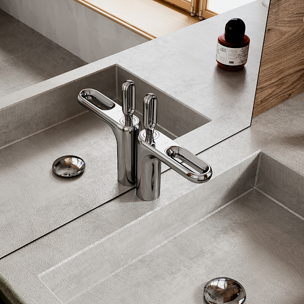 Смеситель Wasserkraft Kammel 1803 для раковины , изображение 2