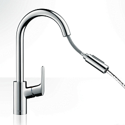 Фото Смеситель Hansgrohe Focus 31815000 для кухонной мойки