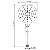 Изображение Душевая лейка Wasserkraft A127 Душевая лейка Wasserkraft A127 , изображение 5