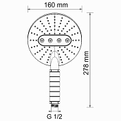 Изображение Душевая лейка Wasserkraft A059 Душевая лейка Wasserkraft A059 , изображение 6