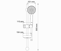 Душевой гарнитур Wasserkraft A005 , изображение 7
