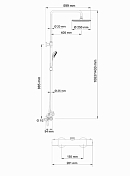 Изображение Душевая стойка Wasserkraft A13302 Thermo Душевая стойка Wasserkraft A13302 Thermo , изображение 6