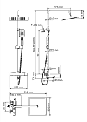 Изображение Душевая стойка Wasserkraft A19901 Thermo Душевая стойка Wasserkraft A19901 Thermo , изображение 6