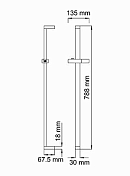 Душевая штанга Wasserkraft A048 , изображение 5
