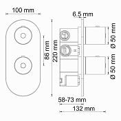 Душевой комплект Wasserkraft Berkel A16031 Thermo , изображение 10