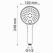 Душевой комплект Wasserkraft Berkel A16030 Thermo , изображение 12