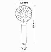 Душевой комплект Wasserkraft Aller A14131 , изображение 10