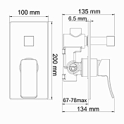 Душевой комплект Wasserkraft Aller A14131 , изображение 11