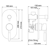 Душевой комплект Wasserkraft Main A16169 , изображение 12