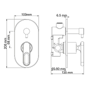 Душевой комплект Wasserkraft Kammel A16830 , изображение 12