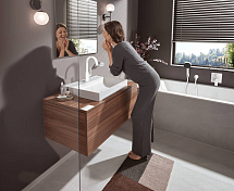 Изображение Смеситель Hansgrohe Vivenis 75030700 для раковины Смеситель Hansgrohe Vivenis 75030700 для раковины , изображение 2