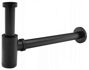 Фото Сифон для раковины Boheme Black 609-B