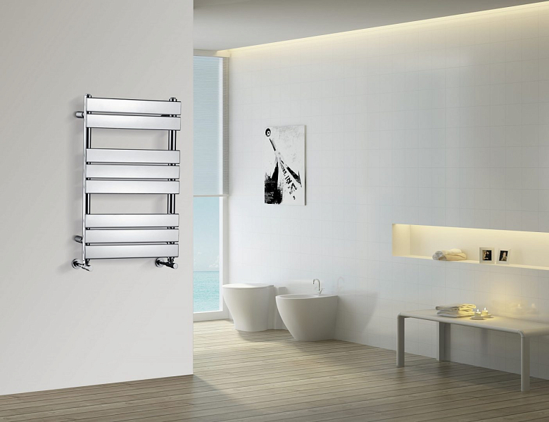 Полотенцесушитель водяной Boheme Venturo 50x80 хром , изображение 2