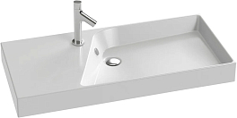 Раковина Jacob Delafon Rythmik EXN112-00 100 см , изображение 1