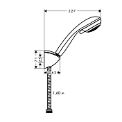 Изображение Душевой гарнитур Hansgrohe Crometta 27559000 Душевой гарнитур Hansgrohe Crometta 27559000 , изображение 5