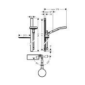 Изображение Душевой гарнитур Hansgrohe Rainfinity 27671000 Душевой гарнитур Hansgrohe Rainfinity 27671000 , изображение 6