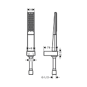 Изображение Душевой гарнитур Hansgrohe Rainfinity 26857000 Душевой гарнитур Hansgrohe Rainfinity 26857000 , изображение 8