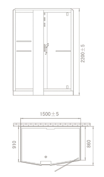Душевая кабина Orans 89102LW , изображение 12