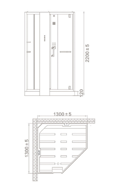 Душевая кабина Orans 89106B0 , изображение 10