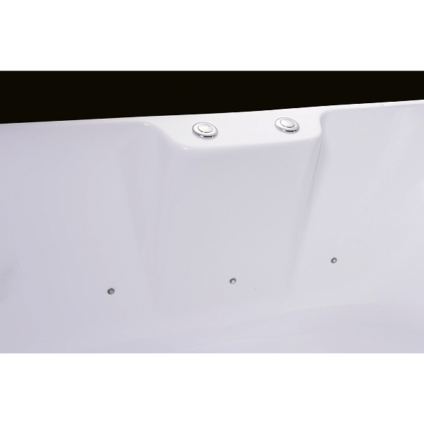Акриловая ванна Orans 601FTSHW 175x75 белый , изображение 4