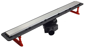 Фото Душевой лоток Pestan Confluo Frameless Line 550 белое стекло