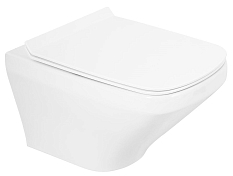 Унитаз подвесной BelBagno Sela безободковый, белый , изображение 1
