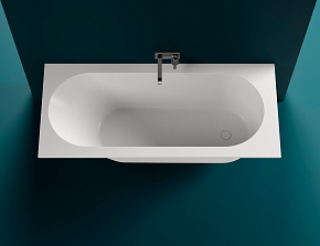 Фото Ванна из искусственного камня Salini Ornella Kit 102411M 170х75 матовая