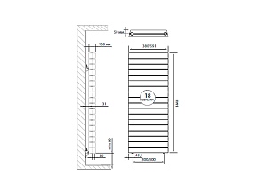 Фото Радиатор Royal Thermo PianoForte Tower Silver Satin - 18 секц.