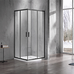 Фото Душевой уголок Azario Milton AZND1142900Black