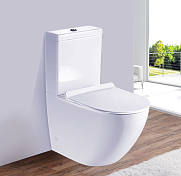 Изображение Унитаз-компакт Esbano Ripoll-С белый безободковый Унитаз-компакт Esbano Ripoll-С белый безободковый , изображение 2