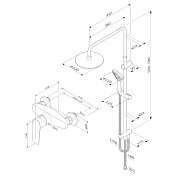 Изображение Душевой комплект AM.PM Gem F42890A24 Душевой комплект AM.PM Gem F42890A24 , изображение 16