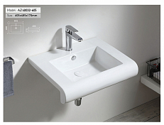 Изображение Раковина Azario AZ40032605 60 см Раковина Azario AZ40032605 60 см , изображение 2