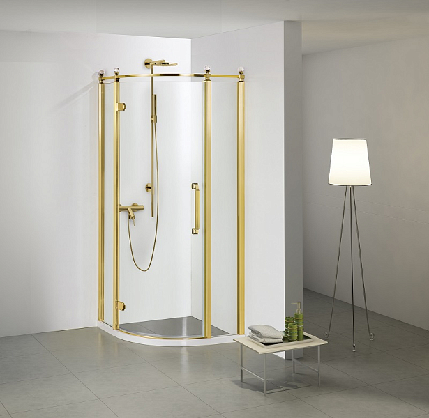 Душевой уголок Azario Ontario AZNBB2231L900GOLD , изображение 2